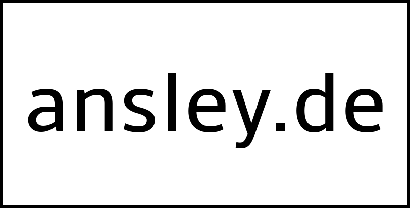 ansley.de