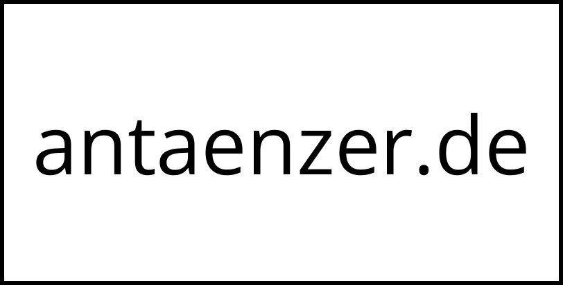 antaenzer.de