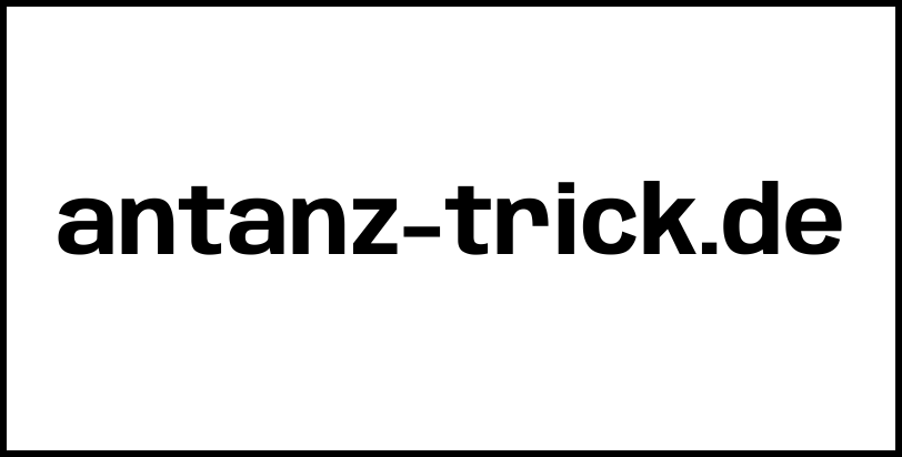 antanz-trick.de