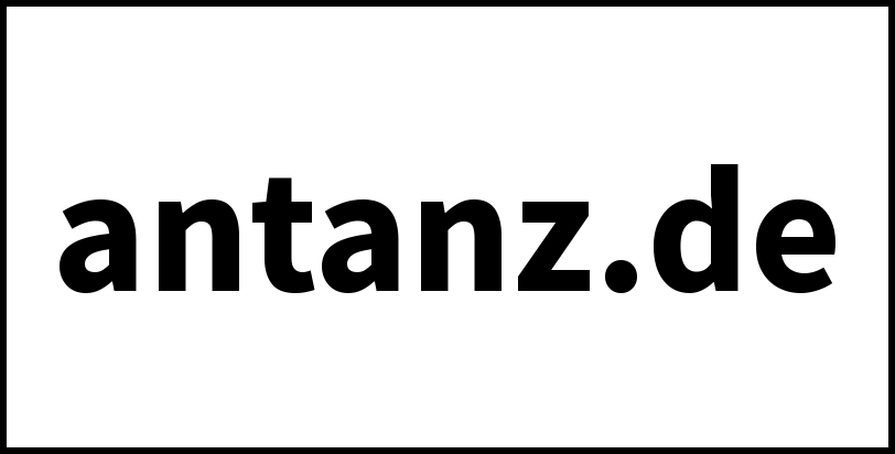 antanz.de