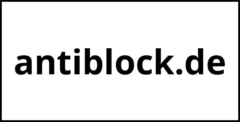 antiblock.de