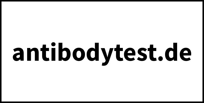 antibodytest.de