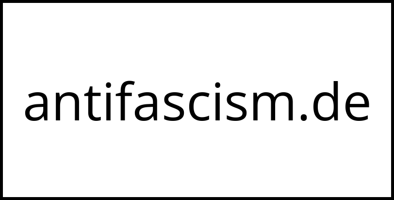 antifascism.de