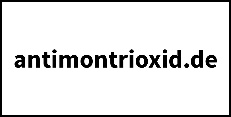 antimontrioxid.de