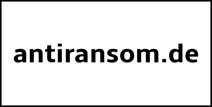 antiransom.de