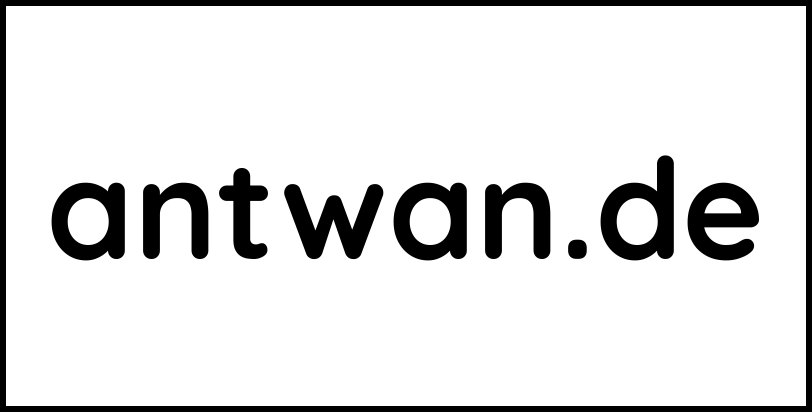 antwan.de