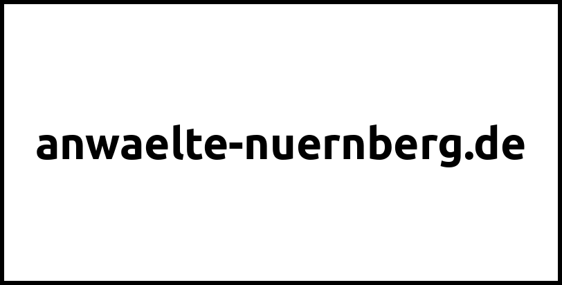 anwaelte-nuernberg.de