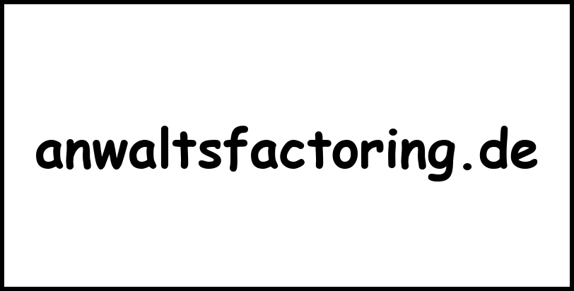 anwaltsfactoring.de