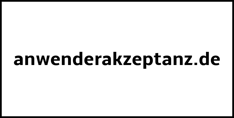 anwenderakzeptanz.de