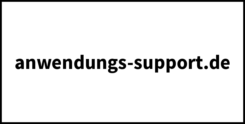 anwendungs-support.de