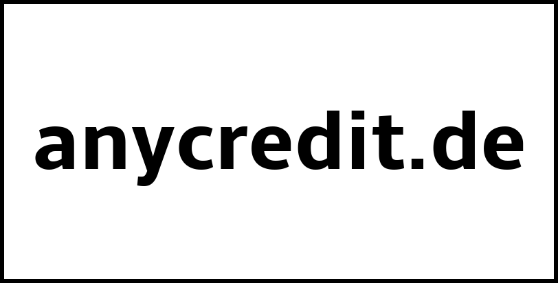 anycredit.de