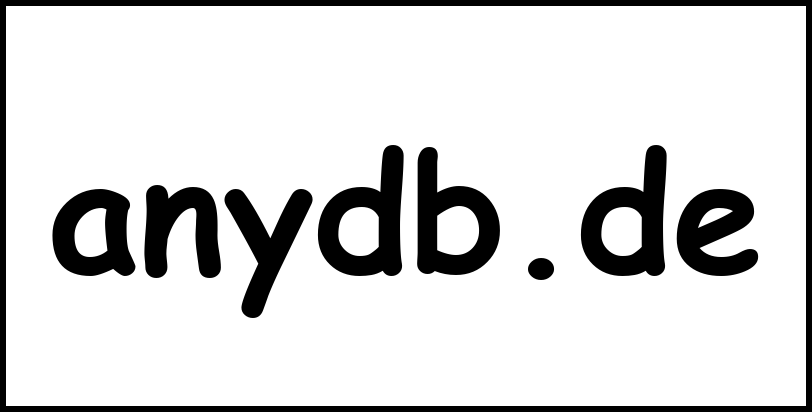 anydb.de