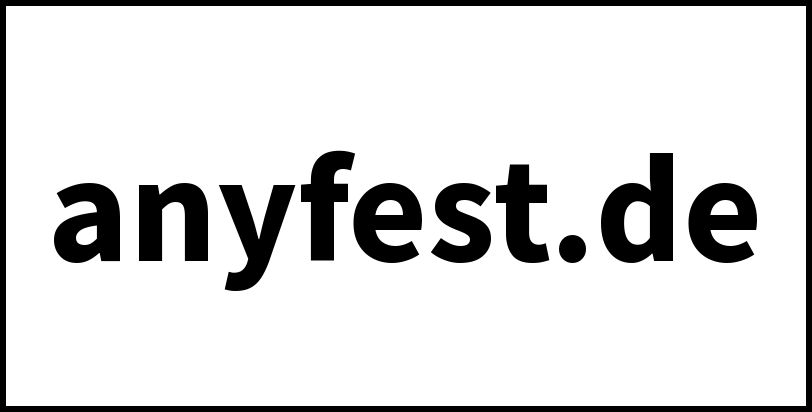 anyfest.de