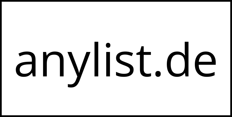 anylist.de