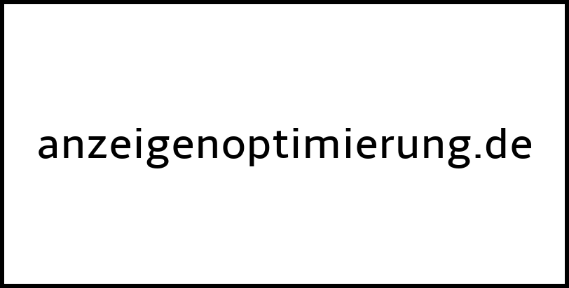 anzeigenoptimierung.de