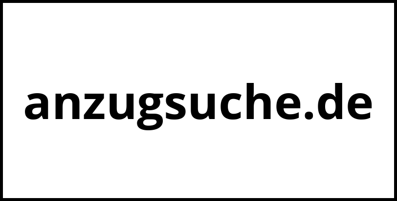 anzugsuche.de