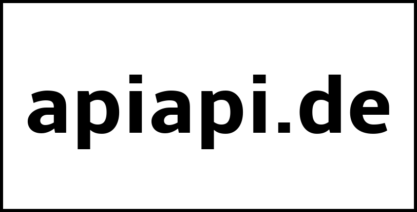 apiapi.de