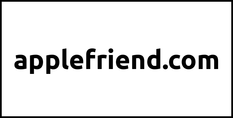 applefriend.com