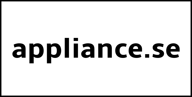 appliance.se