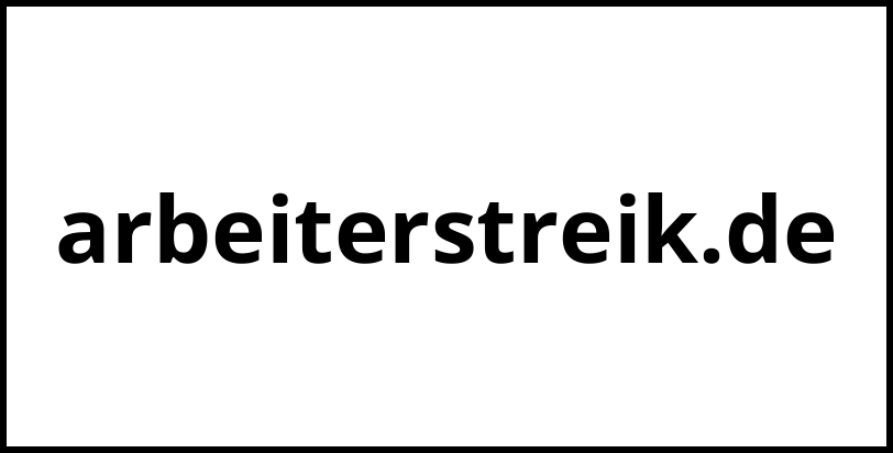 arbeiterstreik.de