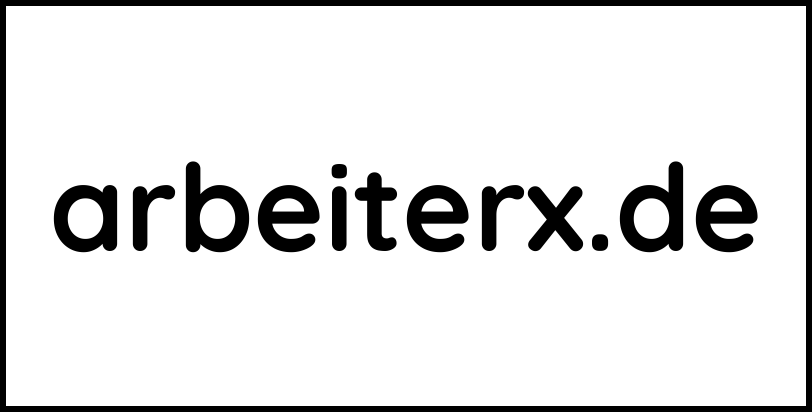 arbeiterx.de