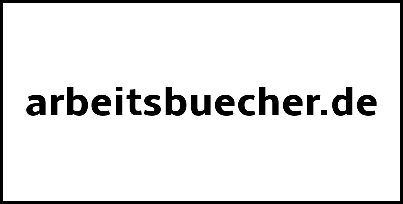 arbeitsbuecher.de