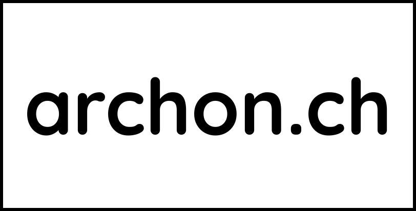 archon.ch