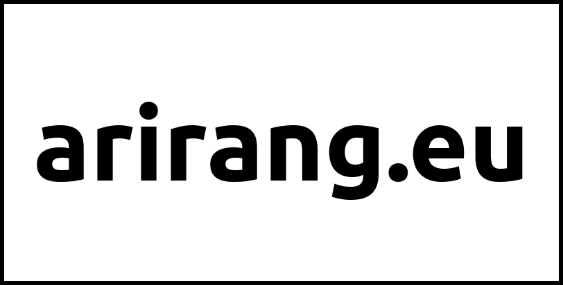 arirang.eu