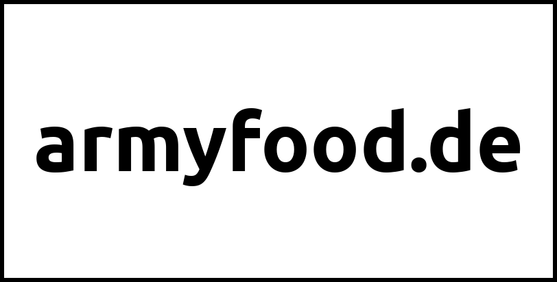 armyfood.de