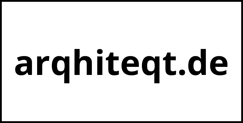 arqhiteqt.de