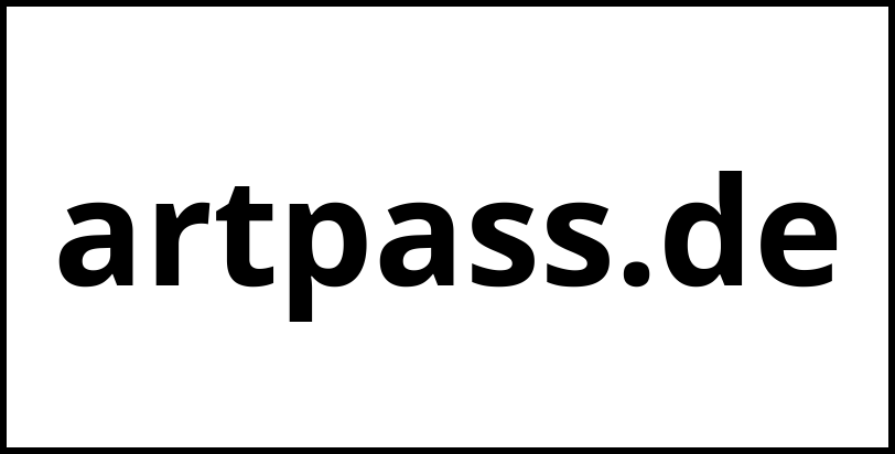 artpass.de