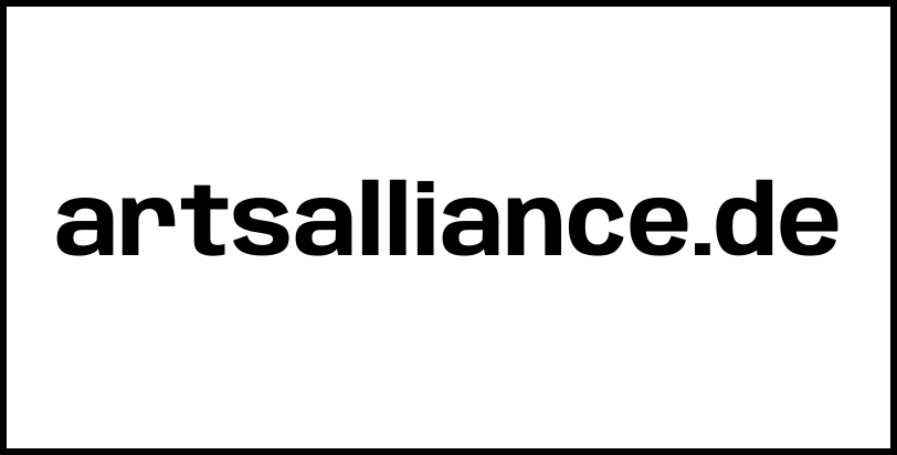 artsalliance.de