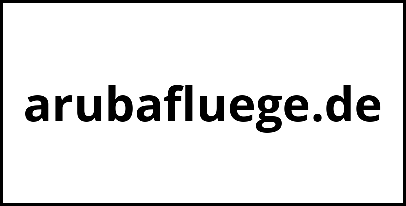 arubafluege.de