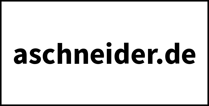 aschneider.de