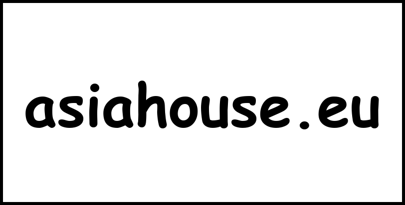 asiahouse.eu