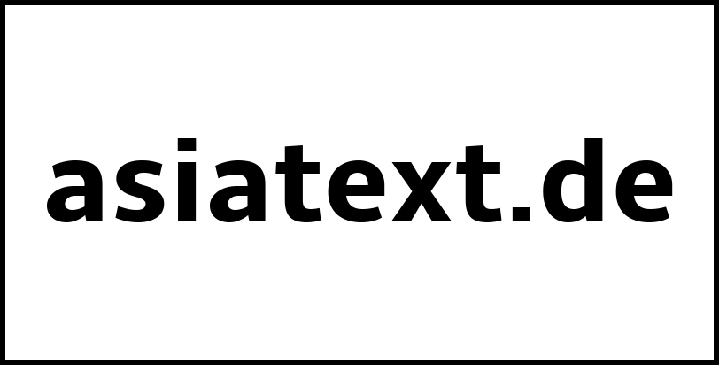 asiatext.de