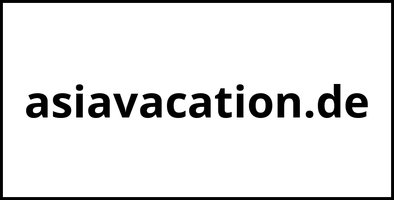 asiavacation.de