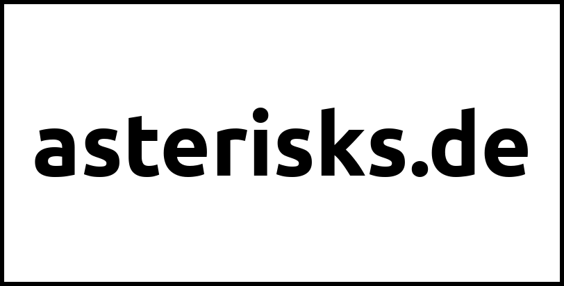 asterisks.de