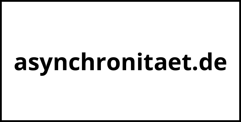 asynchronitaet.de