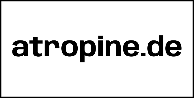 atropine.de