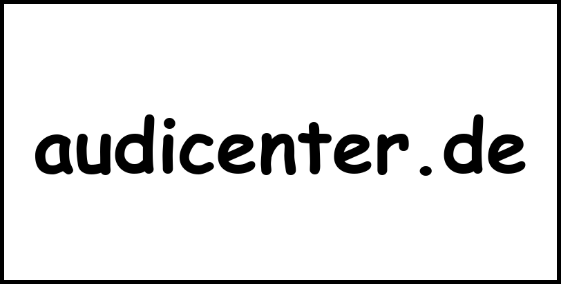 audicenter.de