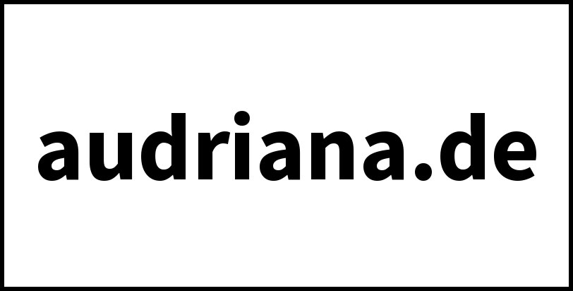 audriana.de