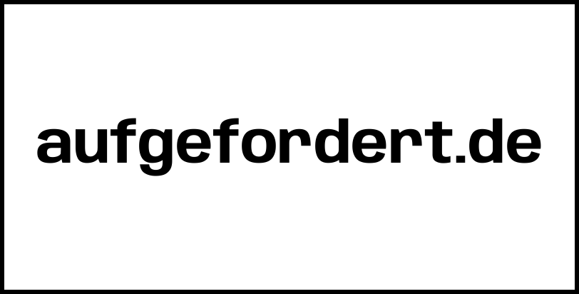 aufgefordert.de