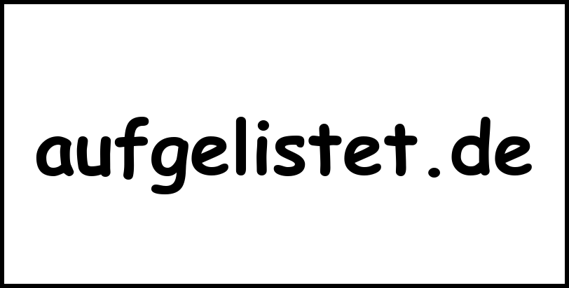 aufgelistet.de