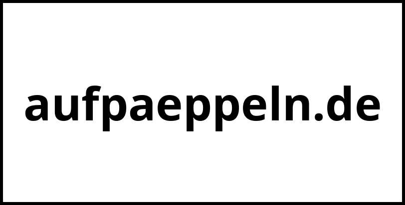 aufpaeppeln.de