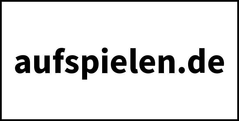 aufspielen.de