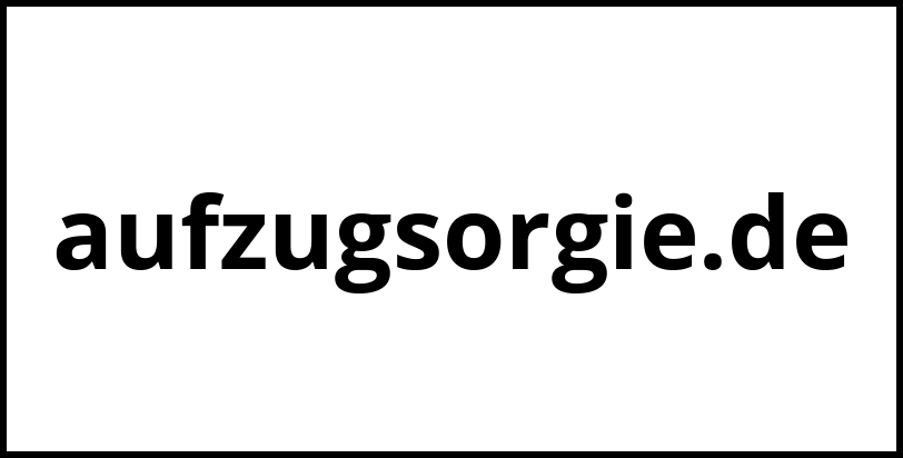 aufzugsorgie.de