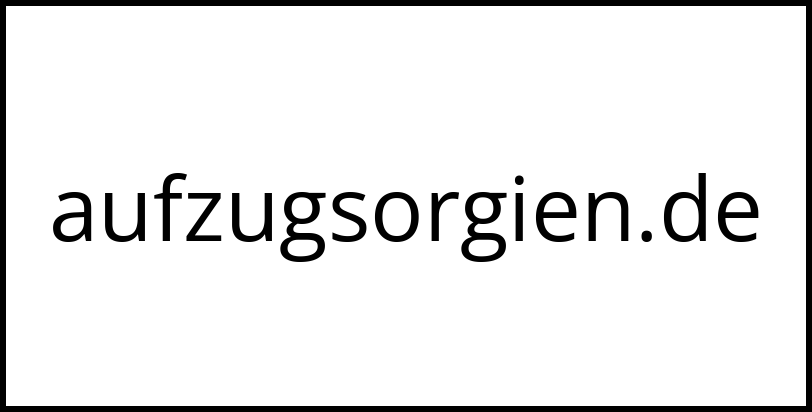 aufzugsorgien.de