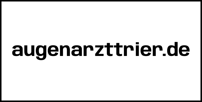 augenarzttrier.de