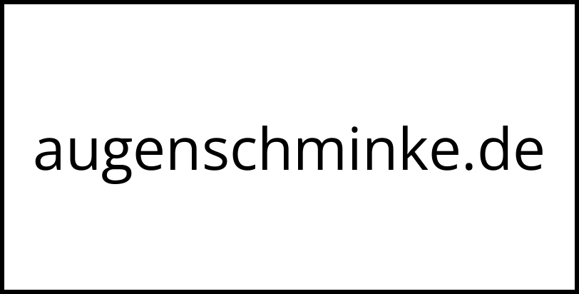 augenschminke.de